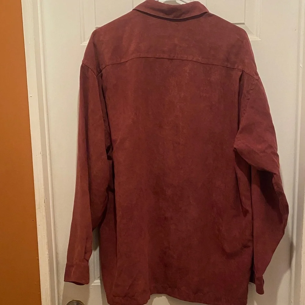 Van Heusen Men's Terracotta Shirt Jacket